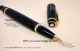 Perfect Replica Montblanc Boheme Gold Clip White Jewelry Black And Gold Rollerball Pen (3)_th.jpg